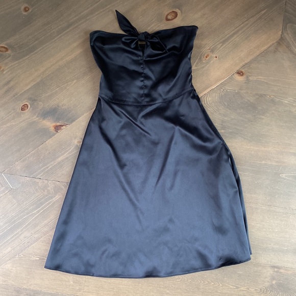 Black strapless a-line dress. Size small - Picture 4 of 6